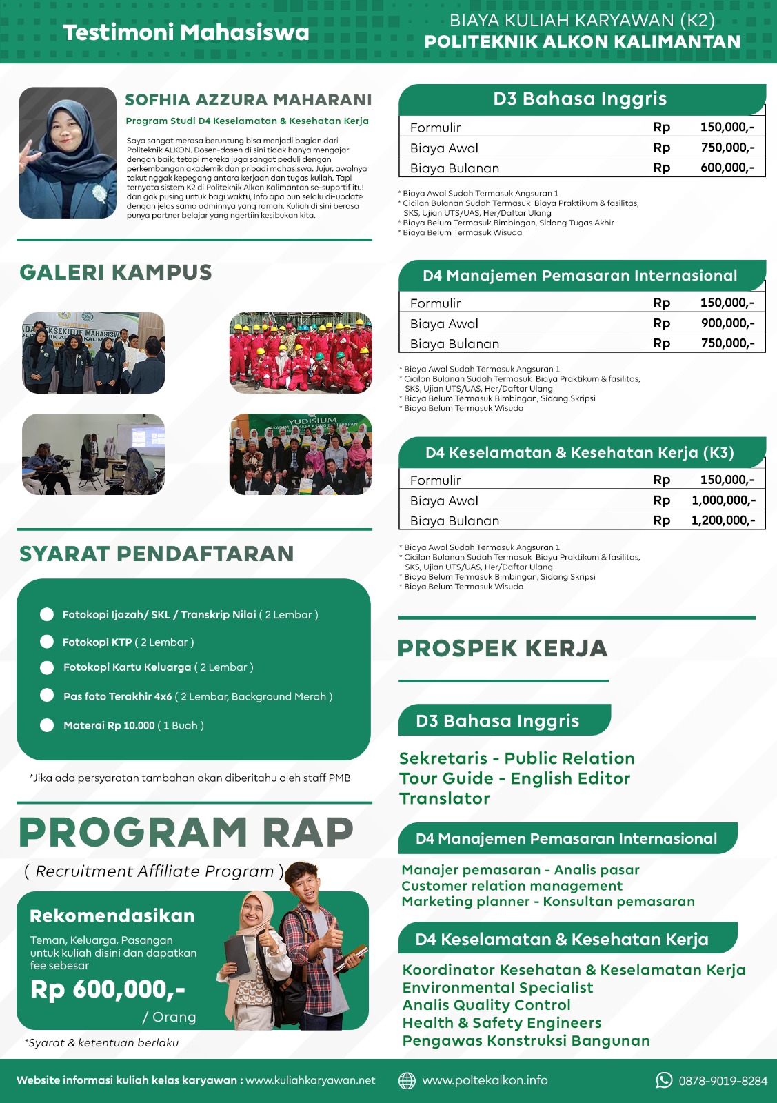 Brosur Belakang
